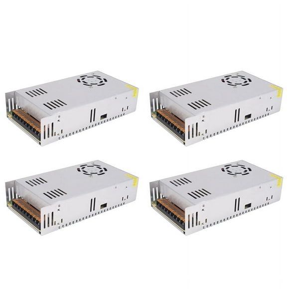 4X 48V 12.5A 600W Switch Power Supply for Monitoring Equipment, Industrial Automation, PLC Control Cabinet