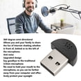 thumbnail image 4 of Mini Micrófono USB 2.0, Mini Micrófono USB Omnidireccional De 360 ​​​​grados Sonido Claro Reducción De Ruido Profesional De Alta Sensibilidad Para Grabar Juegos En, 4 of 7