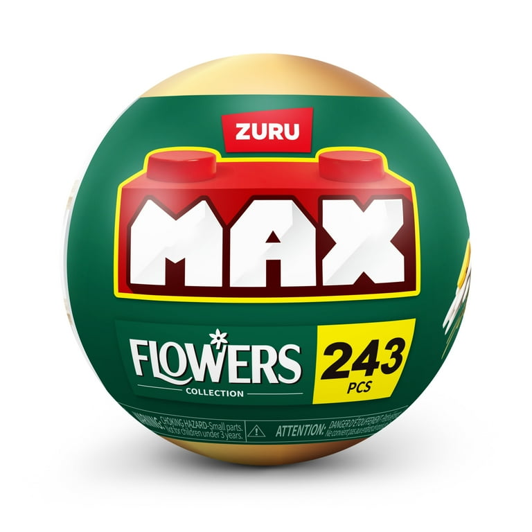 MAX Build More Premium Flowers Building Bricks (Assorted) Novelty