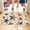 F, variant on Anhility 4th of July Bathroom Rug Non Slip Bath Carpet Red Blue White Star Stripe Door Mat for 250th Anniversary Patriotic Independence Day Home Decoration, 24"x16"
