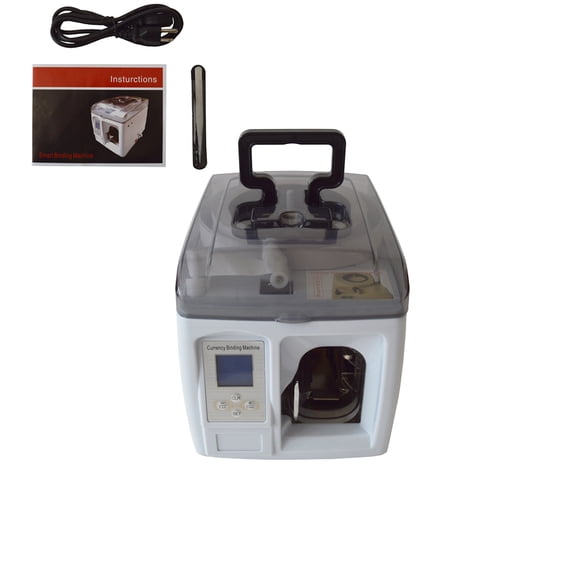 Banknotes Binding Strapping Machine Money Bundle Machine Portable Currency Binding Machine