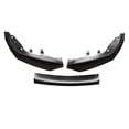 thumbnail image 6 of NINTE Front Bumper Lip for 21-22 BMW 4 Series G22 G23 425i 430i M Sport Matte Black Splitter 3PCS, 6 of 8