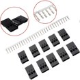 thumbnail image 4 of 620Pcs Dupont Connector 2.54mm, Dupont Cable Jumper Wire Pin Header Housing Kit, Male+Female Pin Ter, 4 of 5