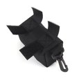thumbnail image 2 of Dispensador de bolsas para perros, bolsa para excrementos de perros, soporte para bolsas para excrementos de perros, dispensador de bolsas para excrementos (negro), 2 of 5