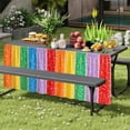 thumbnail image 6 of 6 Ft Classroom Table Skirt, Pencil Ruffle Desk Skirt for Teachers, Back to School Classroom Decor, Kindergarten, Preschool & Office Decoration, 6 of 9