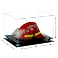 thumbnail image 2 of Versatile Deluxe Clear Acrylic Display Case - Large Rectangle Box with Blue Risers 18" x 14" x 12" (A014-BLR), 2 of 7