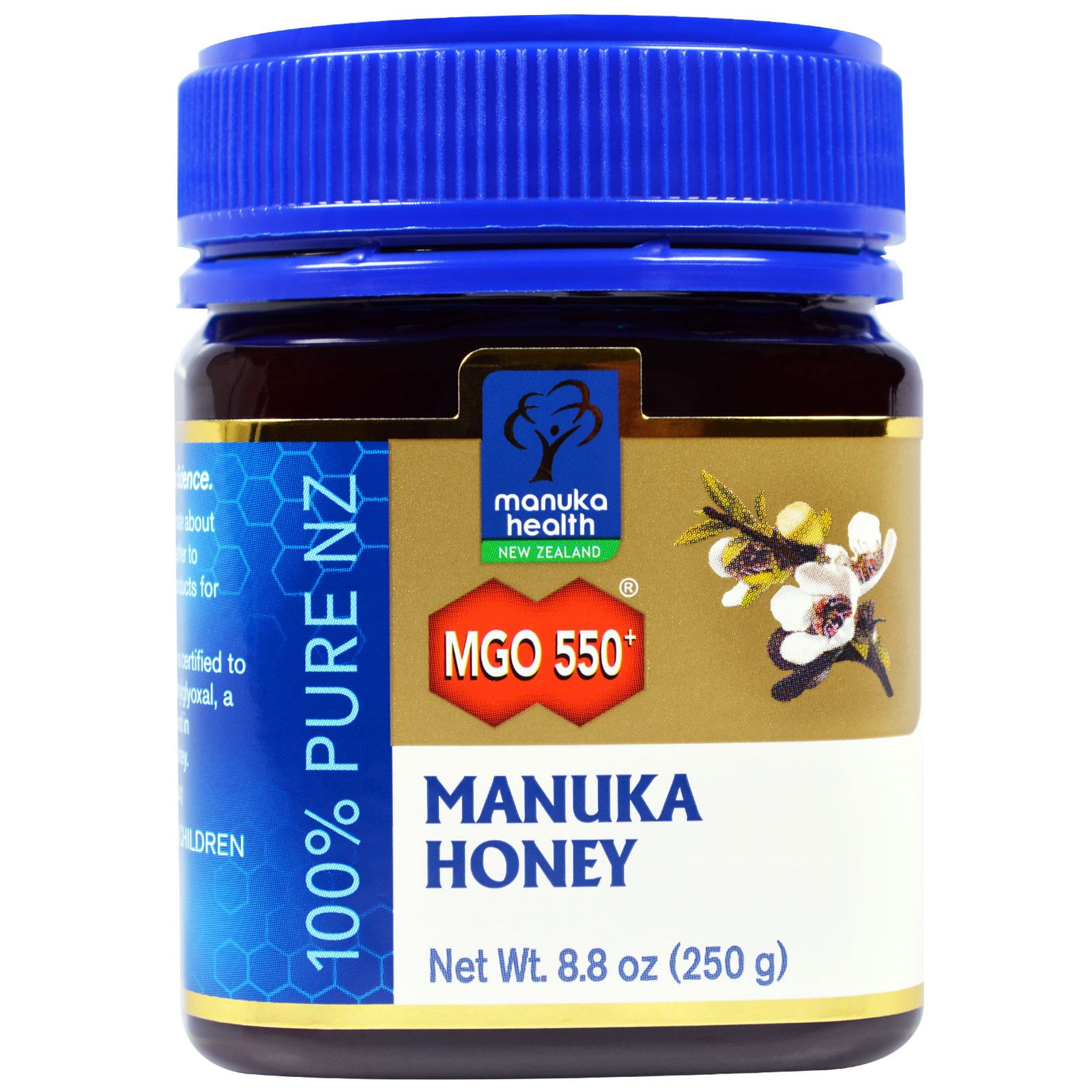 Manuka Health, MGO 550+, Manuka Honey, 8.8 oz (pack of 1) - Walmart.com