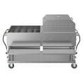 thumbnail image 6 of 60 in. 8-Burner Commercial Outdoor Propane Gas Grill with 30 in. Pizza Oven in Stainless-Steel, ETL Listed (CGKIT6-P30), 6 of 13