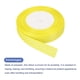 thumbnail image 3 of Cintas Grosgrain Uxcell de 25 yardas de 3/4" color amarillo limón con puntos blancos para moño, 3 of 5