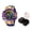 Dazzling blue, variant on Men's Dual Display Digital Analog Sports Watch, 50M Waterproof, LED Light, Silicone Strap