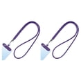 thumbnail image 1 of Methold 2 piezas de correa de teléfono ajustable con cubierta completa, cordón duradero para teléfono celular, 2 piezas/juego para mujeres, Teléfono y Comunicación Violeta, 1 of 6