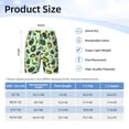 thumbnail image 4 of Cauagu Green Avocado (2) Print Swim Trunks for Men,Youth Boys Swim Shorts Compression Liner Beach Shorts Boys' Swimming Shorts 7-20 Years Bathing Suit-X-Large, 4 of 7