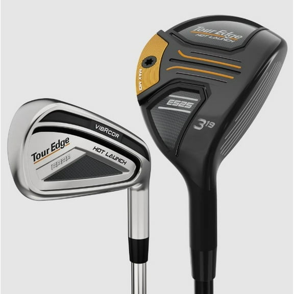 Tour Edge Hot Launch E525 Combo Iron Set 4/5H 6-PW (Graphite UST Helium White, Ladies) Women's 2025 NEW
