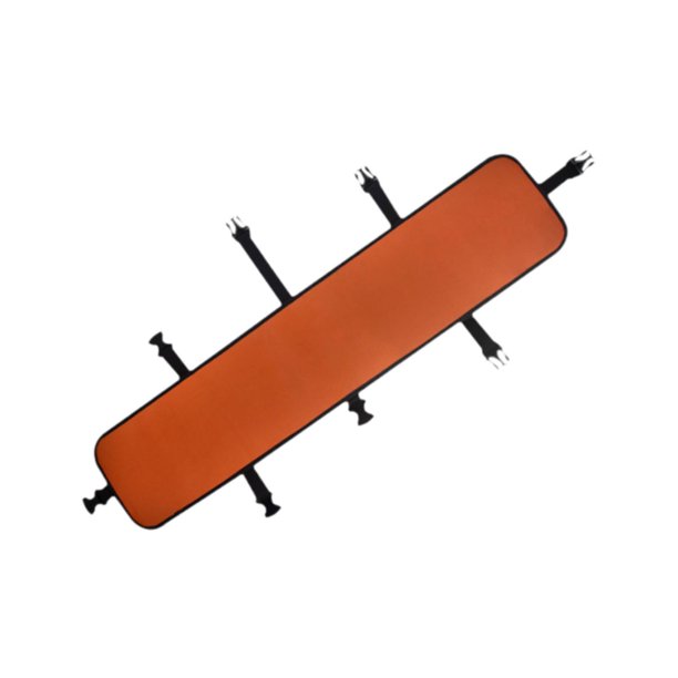 Bolsa para aletas largas, plegable y flexible, para natación, buceo, viajes y actividades al aire libre. Naranja