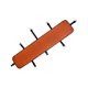 thumbnail image 1 of Bolsa para aletas largas, plegable y flexible, para natación, buceo, viajes y actividades al aire libre. Naranja, 1 of 8