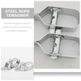 thumbnail image 4 of HERFIER 6Pcs Fencing Line Wire Tightener Fence Wire Tensioner Fence Wire Lock Fence Adjuster Garden Supply 3.14x1.81x0.79in, 4 of 9