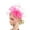Hot Pink, variant on Clearance Heardband Headwear Retro Party Party Dinner Headwear Flower Hat Bride Headwear European and American Headwear Flower