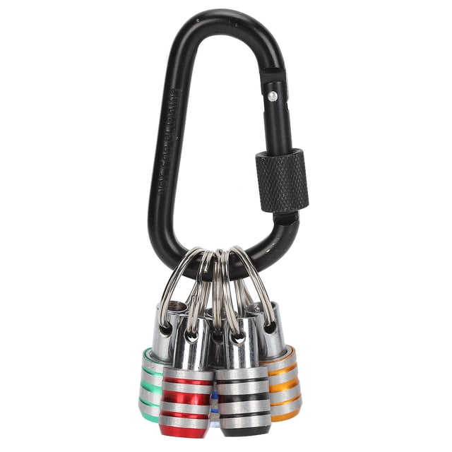 Puntas de destornillador NikouMX 5 unids/set Llavero de vástago hexagonal herramienta