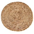 thumbnail image 4 of Hot Insulation Pad Round Braided Placemat Round Table Mat for Dining Table End Table, 4 of 4