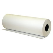 Boardwalk Kraft Paper, 36 in x 720 ft, Bleached White -BWKBL3640720