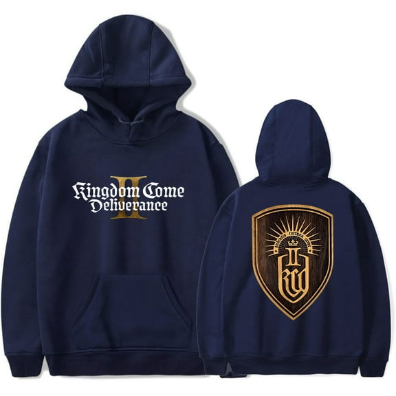 Kingdom Come Deliverance II Hooded Drawstring Pocket Sweatshirt Men/women cosplay game Pullover