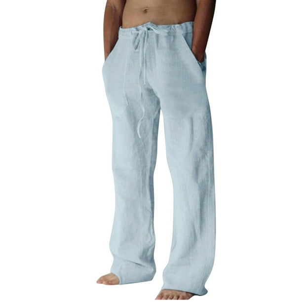 adviicd Slim Fit Dress Pants for Men Casual Mens Elastic Waist Pants ...