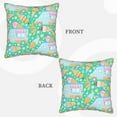 thumbnail image 3 of Kll Icecream Truck Decorative Throw Pillow Covers Velvet Soft For Couch Sofa Bedroom Living Room Outdoor -20"X20", 3 of 8