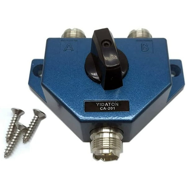 CA201 Antenna Switcher UHF Manual Aerial Female Connector Adapter