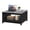 Gray Oak, variant on DEXTRUS Farmhouse Square Coffee Table, Rustic Center Table for Living Room, Black Oak