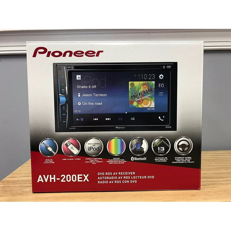 Pioneer 2-Din 6.2" DVD/CD/iPhone/Android/Bluetooth + Dash