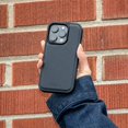 thumbnail image 4 of Caseco Mag-Safe iPhone 13 Pro Leather Wallet Case - Sunset Blvd - Purple, 4 of 5