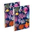 thumbnail image 6 of Tropical Coral Ocean Spiral Journal Notebook College Ruled Notebook 8.3" x 5.7" A5 Lined Thick Paper Page, 6 of 6
