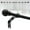 black, variant on Curtain Poles 28-50 inch , Curtain Rods with a Diameter of 5/8 inch with Brackets for Windows, White