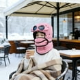 thumbnail image 5 of Thermal Cycling Face Mask | Winter Windproof Balaclava with Glasses Window, Breathable Mesh for Outdoor Riding, 5 of 6