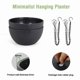 thumbnail image 2 of 2 Macetas Colgantes Grandes para Plantas de Interior y Exterior con Orificios Drenaje Cadena, Redondas, 2 of 6