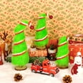 thumbnail image 4 of HKKDKTA 3 Pcs Christmas Tree, Mini Green Christmas Trees with Plush Fur Surface Tabletop Decor for Christmas Centerpiece Party Decorations, 4 of 7