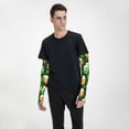 thumbnail image 5 of Easygdp St Patrick's Day10 Adult Ice Silk Sunscreen Arm Cover with Thumbhole, Cooling Compression Arm Cover for Cycling, 5 of 8