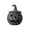 Black B, variant on Halloween Jack-O'-Lantern Basket with Lid - Black Rattan Pumpkin Figurine Decor, Handcrafted Rattan Pumpkin Tabletop Centerpiece for Farmhouse Style Halloween Home Ornament(Black A)