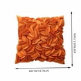 thumbnail image 3 of Asxite Pillowcases, Solid Pillowcover Soft Comfortable Sofa Bedroom Decorative Cushion 45*45*6 cm / 17.71*17.71*1.96 in, 3 of 5