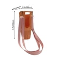 thumbnail image 2 of Promotion!Bolsa portadora de botella de agua de silicona con bolsillo para teléfono para vaso de 40 oz,bolsa impermeable de neopreno para portabotellas con correa ajustable Bollus, 2 of 2