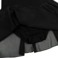 thumbnail image 6 of DPOIS Kids Girls Long Sleeves Ballet Leotard Dancewear Gymnastics Outfit Black 2-3, 6 of 6