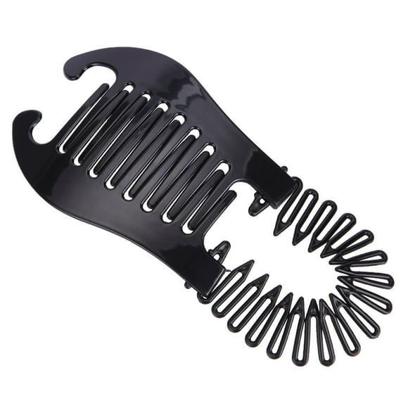 Fiudx Herramienta para El Cabello, Elegante Pinza para Cola de Caballo, Gomas Flexibles Escorpión, Trenzadora de Plastico Resistente, Todo Tipo de Cabello, para Mujeres y Niñas, Diseño Ligero.