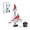 Red, variant on PLAYSTEAM Voyager 280 STEM Science 2.4GHz RC Sailboat Wind Powered Model with Adjustable Sail and Rudder for Learning Wind Direction,Red