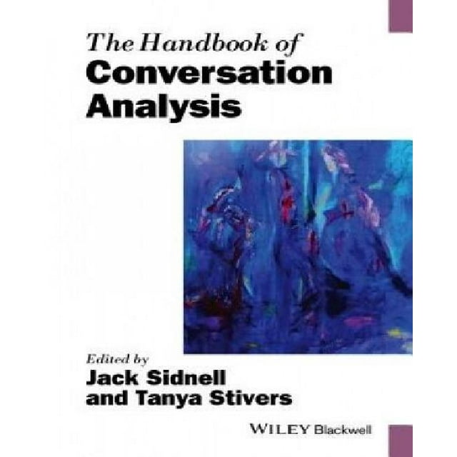 Le Manuel d'Analyse de Conversation (Manuels Blackwell en Linguistique (Couverture Rigide)) Utilisé à Carreaux