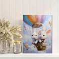 thumbnail image 2 of Vibrant Kitten Oil Painting Canvas Print Wall Art for Living Room Bedroom Dining Room Office Cafe Home Decor, 2 of 8