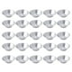 thumbnail image 1 of Mini moldes para pasteles de papel de aluminio, 25 piezas de tarta de huevo de aluminio, moldes de tarta de huevo de aluminio para hornear, molde de tarta de huevo de aluminio, funcionalidad de alta precisión, 1 of 8