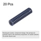 thumbnail image 3 of Troquel Resorte, 20uds 8mm OD 35mm Largo Espiral Estampado Liviana Carga Compresión Troquel Resortes para 3D Impresora Eléctrica Pieza, Azul, 3 of 5