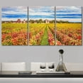 thumbnail image 3 of wall26 Canvas Print Wall Art Set Rustic Italian Wine Grape Orchard Countryside Drinks &amp; Cocktails Food Photography Scenic Realism Decorative Landscape for Living Room, Bedroom, Office - 16"x, 3 of 5