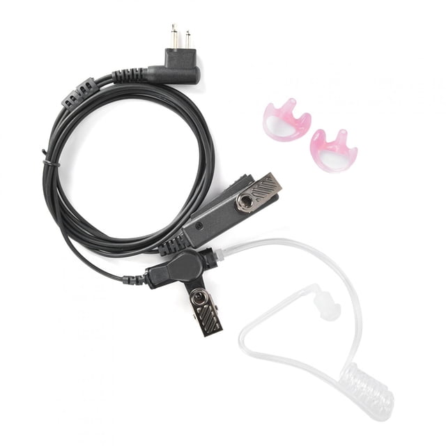 Auricular encubierto, Auricular de tubo acústico de aire para walkie talkie Auricular de radio bidireccional fiel a su promesa Jadeshay A