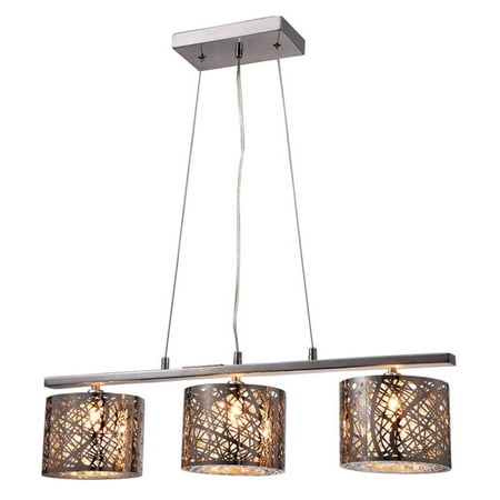 Warehouse of Tiffany Avery 3 Light Kitchen Island (Best Lighting For Over Kitchen Island)